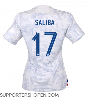 Frankrike William Saliba #17 Borta Matchtröja Dam VM 2022 Kortärmad
